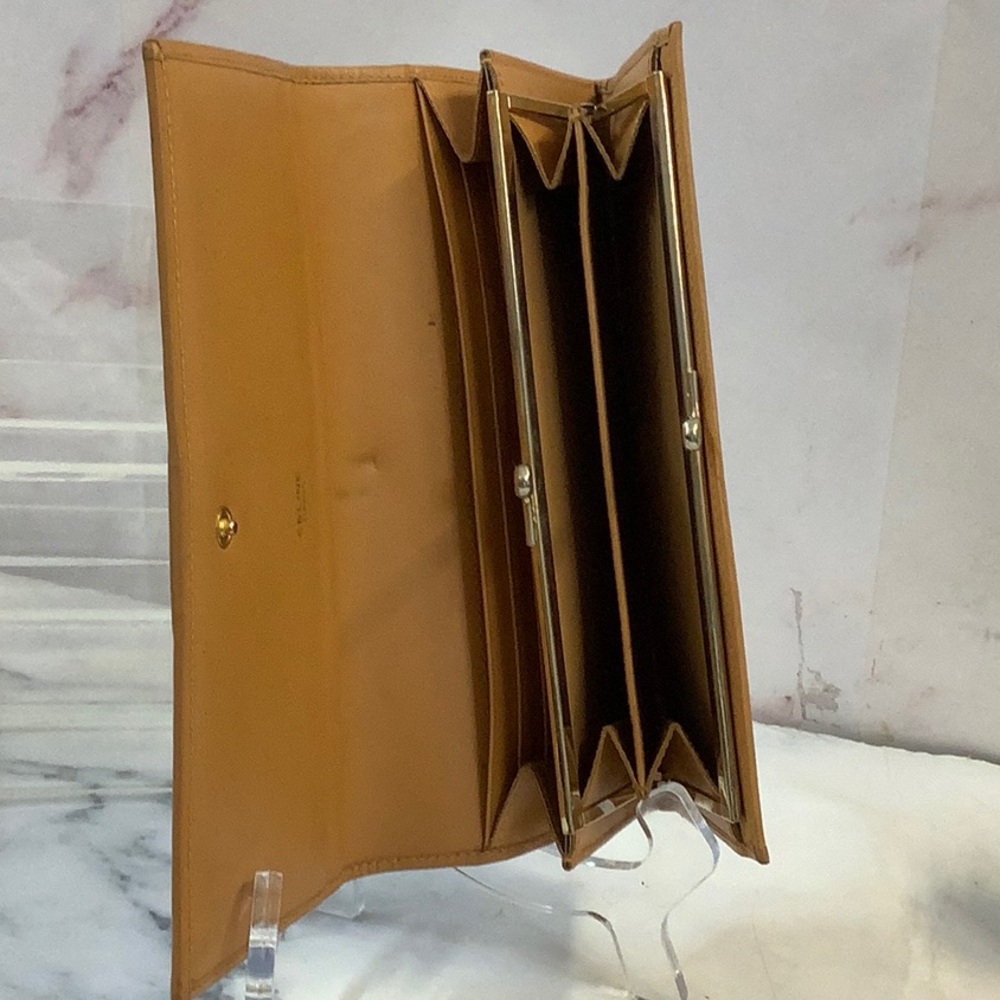 GUC Celine Macadam Brown Long Wallet - Picture 7 of 7